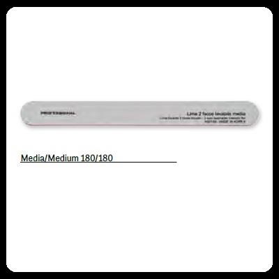 NAIL SYSTEM lima bianca grana 180/180