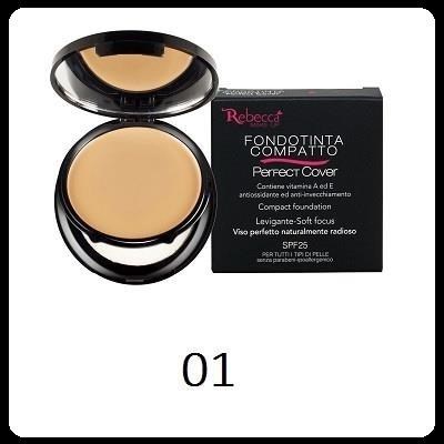 REBECCA Perfect Cover fondotinta compatto - 01