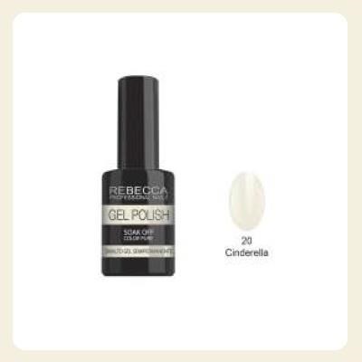 REBECCA soak off gel polish 5 ml - 20 / cinderella REBECCA soak off gel polish 5 ml - 20 / cinderella