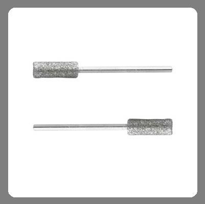 DIAMOND DRILL punta fresa cilindrica - cf 2 pz