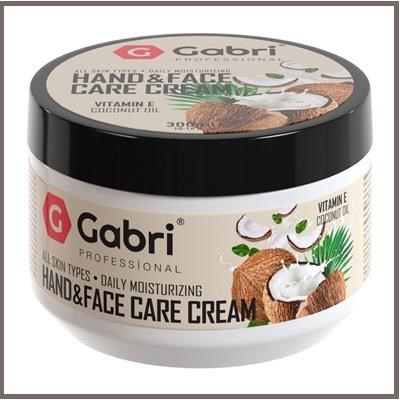 GABRI Professional crema viso / mani 300 ml - vitamina E e olio di cocco