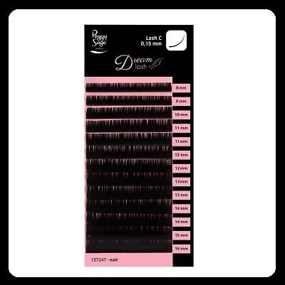 PEGGY SAGE eyelash extension curva C - 0,15 mm (da 8 a 16mm)