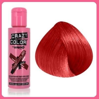 CRAZY COLOR 100 ml - 40 vermillion red