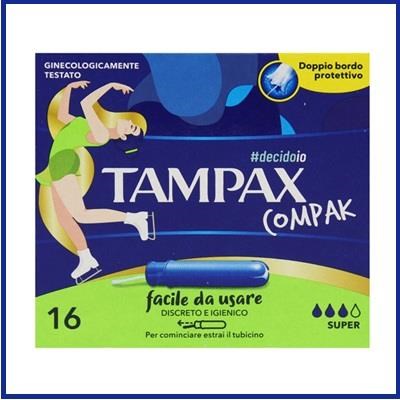 TAMPAX Compak Super - cf 16 pz