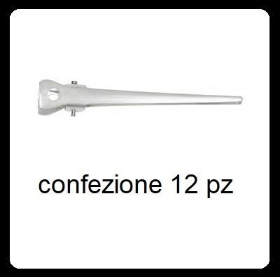 Becchi di cicogna in alluminio - cf 12 pz