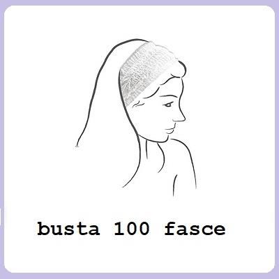 RO.IAL Fascia Capelli in TNT - cf 100 pz