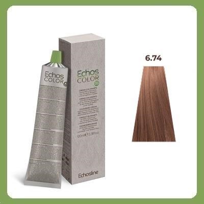 ECHOS COLOR tintura 100 ml - col. 6,74 ECHOS COLOR tintura 100 ml - col. 6,74