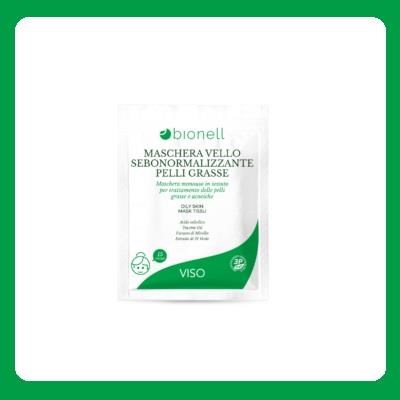 BIONELL maschera vello pelli grasse - 30 gr