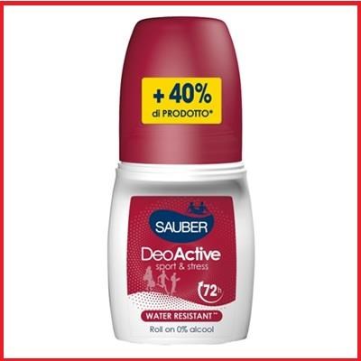 SAUBER deo roll on 70 ml - Active