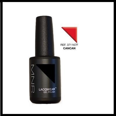 MNP Lacqwear gel polish 10 ml col. 167 / cancan