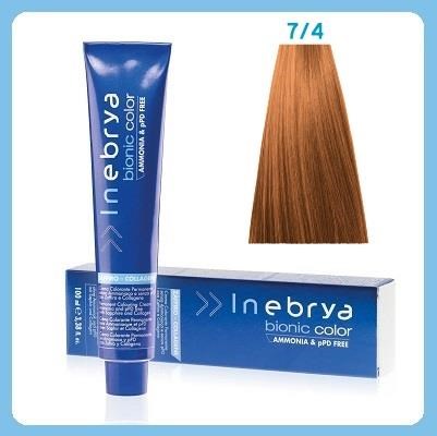 INEBRYA Bionic Color 100 ml - col. 7/4