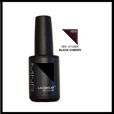MNP Lacqwear gel polish 10 ml col. 280 / black cherry
