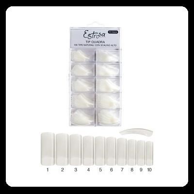 ESTROSA Tip quadra scalino alto cf 100 pz ESTROSA Tip quadra scalino alto cf 100 pz