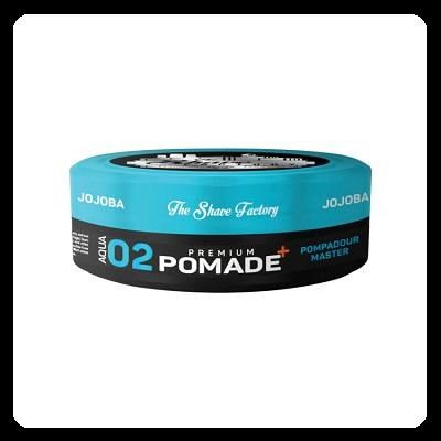 SHAVE FACTORY Premium Pomade 150 ml - 02 / pompadour SHAVE FACTORY Premium Pomade 150 ml - 02 / pompadour