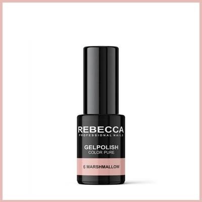 REBECCA soak off gel polish 5 ml - 06 / marshmallow REBECCA soak off gel polish 5 ml - 06 / marshmallow