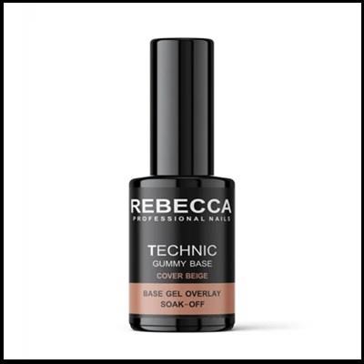 REBECCA Technic gummy base gel soak off - cover beige