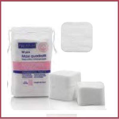 PREMIUM dischetti struccanti QUADROTTI - cf 50 pz