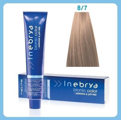 INEBRYA Bionic Color 100 ml - col. 8/7 INEBRYA Bionic Color 100 ml - col. 8/7