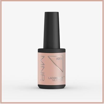 MNP Lacqwear gel polish 10 ml col. 268 / toffee latte