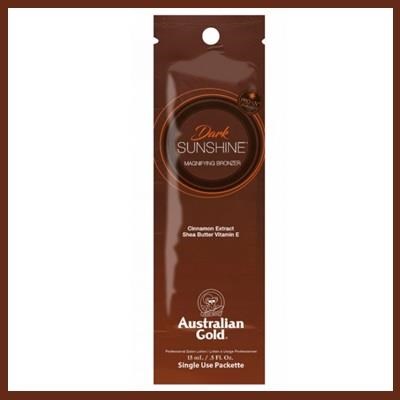 AUSTRALIAN GOLD Dark sunshine bronzer - bustina 15 ml