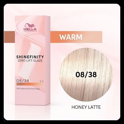 SHINEFINITY colore demi-permanente - 08/38