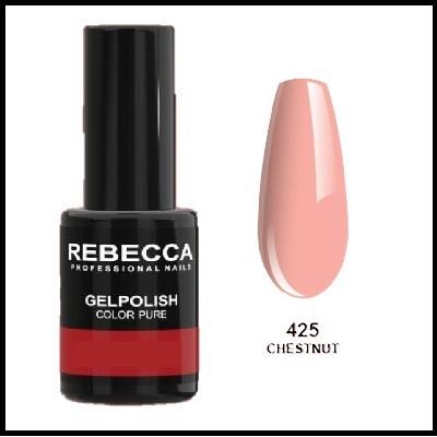 REBECCA soak off gel polish 5 ml - 425 / chestnut
