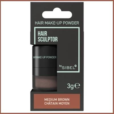 HAIR SCULPTOR hair make-up powder 3 g. - MEDIUM BROWN