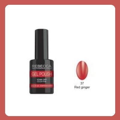 REBECCA soak off gel polish 5 ml - 37 / red ginger REBECCA soak off gel polish 5 ml - 37 / red ginger