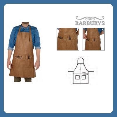 BARBURYS Mascul grembiule effetto cuoio