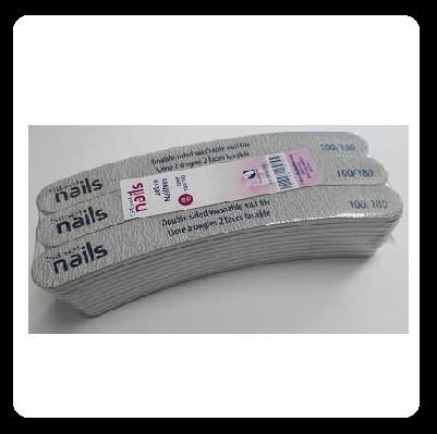 SIBEL Nails lima banana 100/180 - pack 30 pz