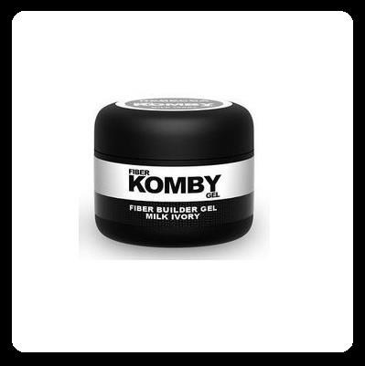 REBECCA KOMBY fiber gel 15 ml - milk ivory