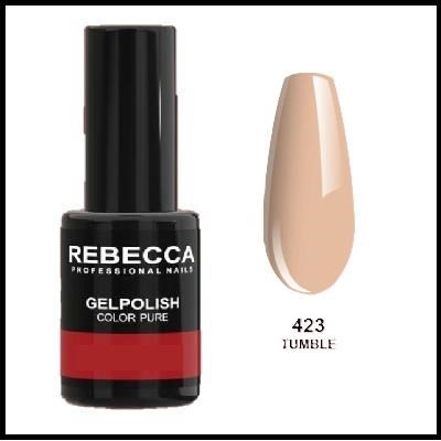 REBECCA soak off gel polish 5 ml - 423 / tumble