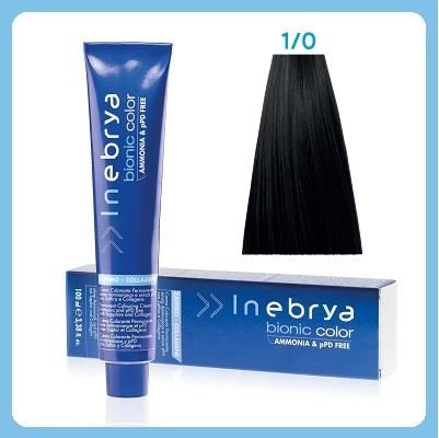 INEBRYA Bionic Color 100 ml - col. 1/0 INEBRYA Bionic Color 100 ml - col. 1/0