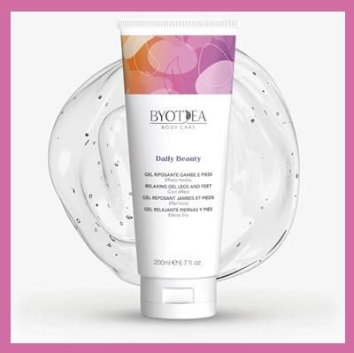 BYOTEA Body care gel riposante eff. freddo piedi - 200 ml