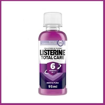 LISTERINE mini collutorio Total Care menta - 95 ml