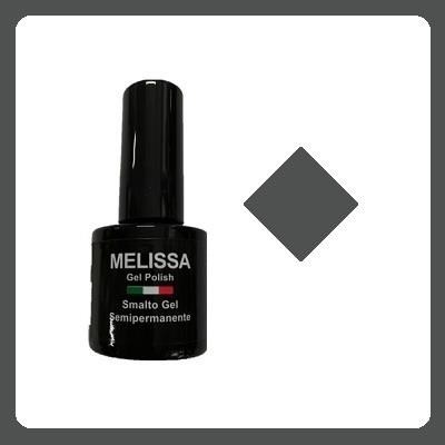 MELISSA gel polish 7 ml - col. 165 / dark grey MELISSA gel polish 7 ml - col. 165 / dark grey