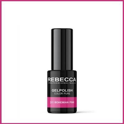 REBECCA soak off gel polish 5 ml - 311 / Bohemian Pink